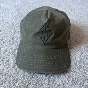 SCI CORE WAXED CANVAS PACK HAT in Green